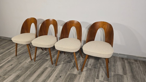 Image 1 of Sedie da pranzo di Antonin Suman, set di 4