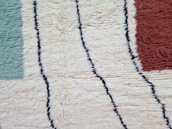 Tapis En Laine À Motifs Colorés Authentique 1,5/2,5 M – Aime Té, Wool (photo 6 of 6)