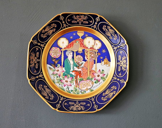 Image 1 of Assiette de collection de Ole Winther, 1980 Hutschenreuther German Porcelain