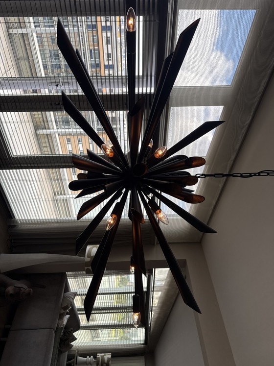 Sputnik Hanglamp – Hanglampen, Metal, Brass (photo 4 of 5)