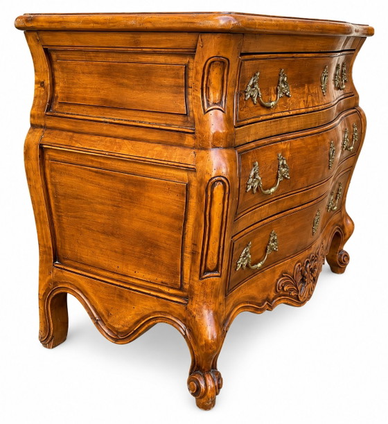 Commode Tombeau Galbée Louis XV – Wood (photo 6 of 12)