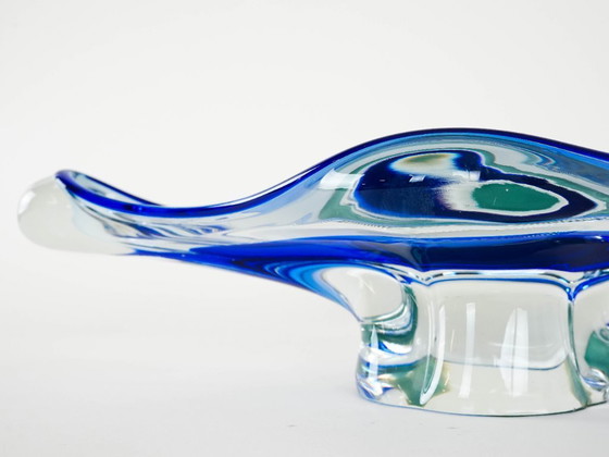 Image 1 of Boheemse serveerschaal, Tsjechisch ontwerp, jaren 70, vervaardigd in Tsjechië.