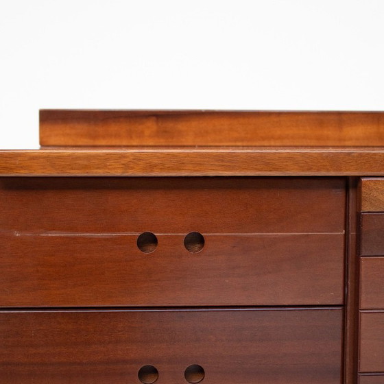 Image 1 of Set di due comodini in legno italiani di metà secolo