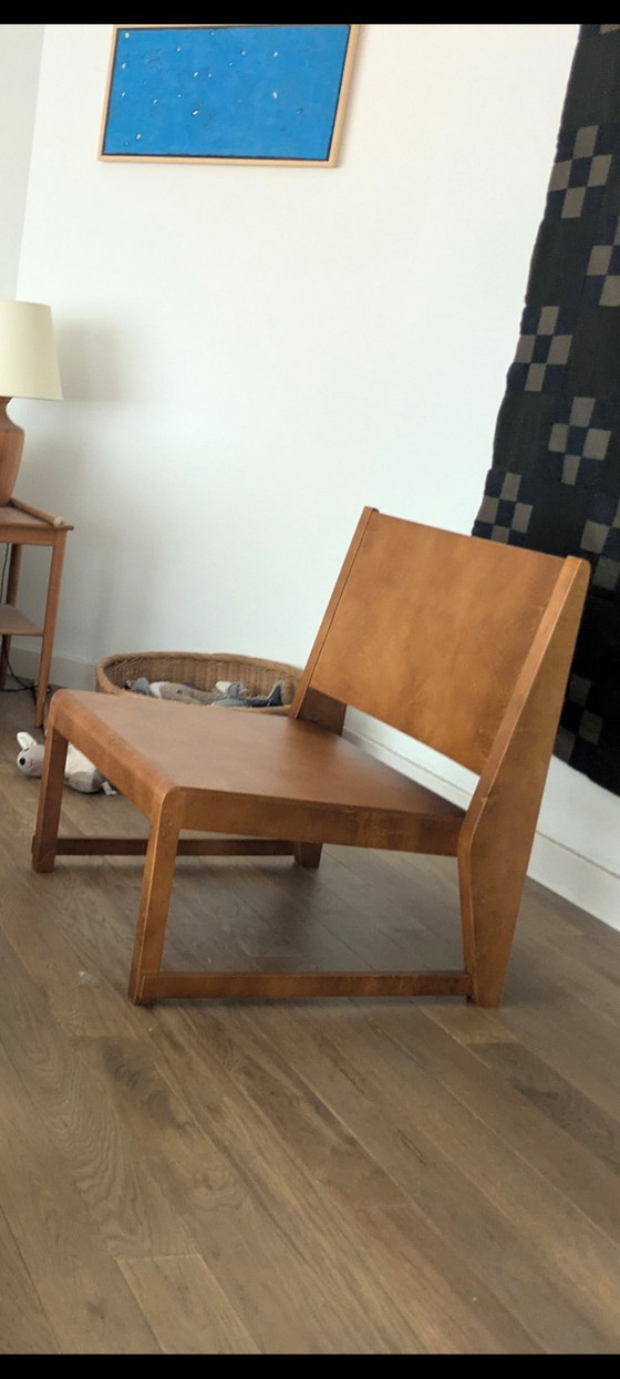 Frama Easy Chair 01 Warm Brown – Armchairs, Wood (photo 6 of 6)