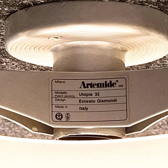 Image 1 of Artemide Utopia 32 Wand- en Plafondlamp - Ernesto Gismondi, 1980