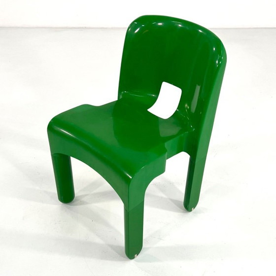 Image 1 of Sedia Universale modello 4868 verde di Joe Colombo per Kartell, anni '70