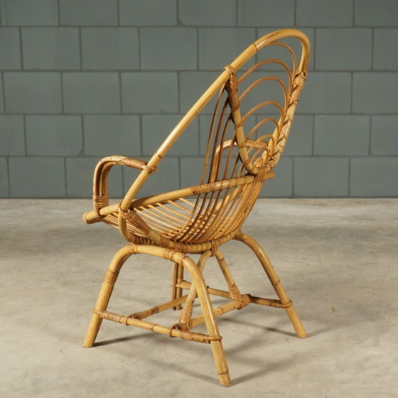 Image 1 of Vintage rotan fauteuil
