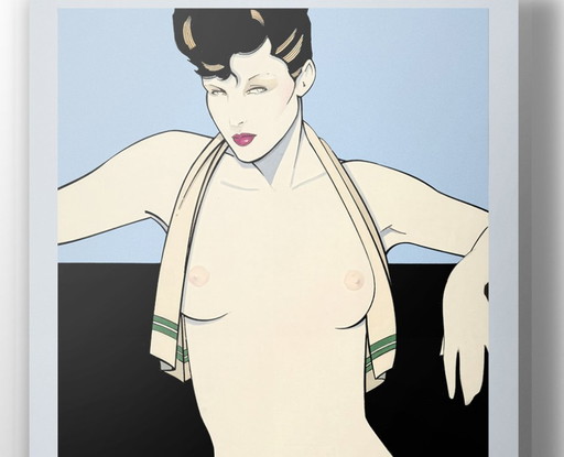 Patrick Nagel - Giclée Fine Art Pop Art Playboy Pin up Poster Druck