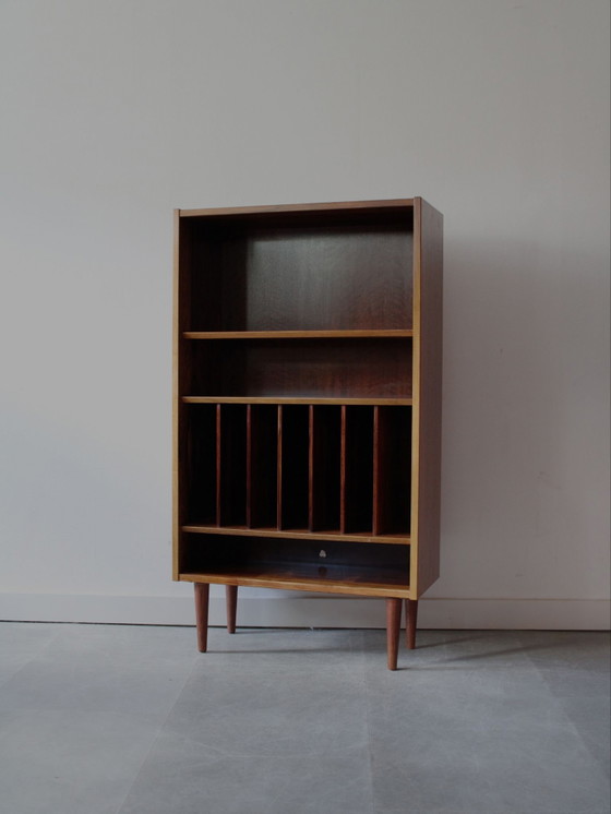 Vintage Danish record cabinet/bookcase in rosewood (photo 3 of 6)