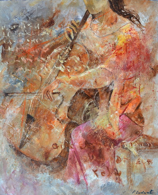 Playing cello