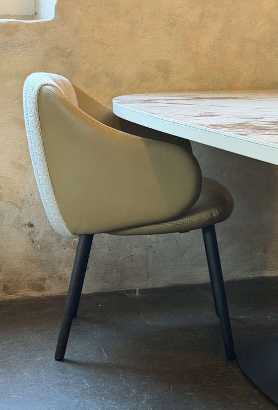 Image 1 of Sedie da pranzo Leolux Baani (4) NW €6380,-