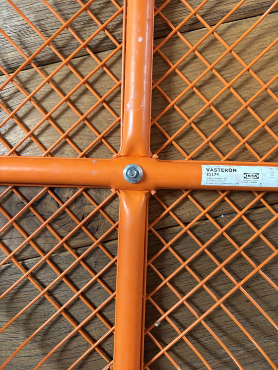 Image 1 of Ikea Västerön stool, orange