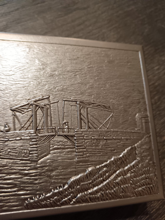 Image 1 of Vintage tobacco pouch from the 1950s and 1960s, Netherlands