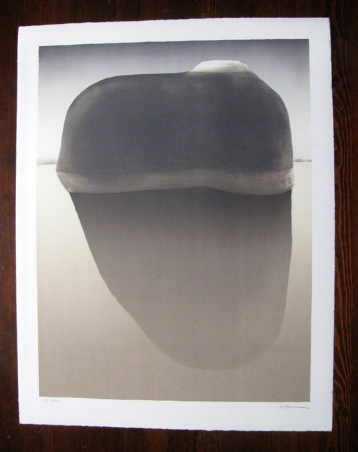 Alain Le FOLL, 'Desert Rock', litografia