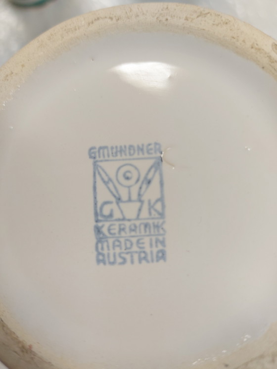 Image 1 of Gmundner Keramik Vintage service, 1970