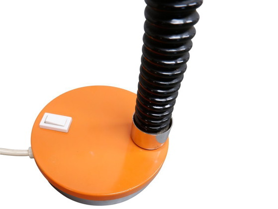 Image 1 of Orange Space Age Table Lamp, 1970s