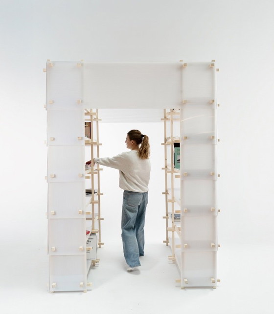 Meuble design personnalisé – Bibliothèques, Bois, Plastique (photo 2 of 5)