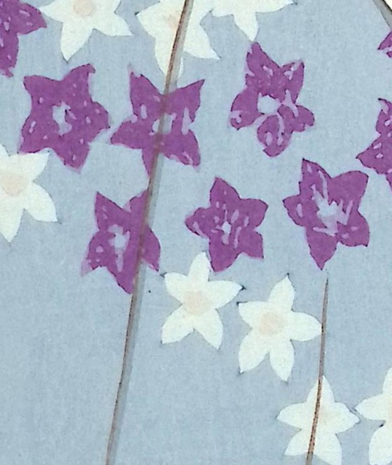 Image 1 of Keiichi Takasawa: Mujer con kimono azul