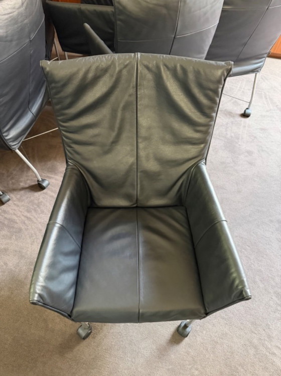 Image 1 of Montis Chaplin black dining chair 16 pieces