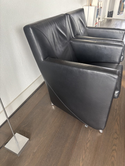 Leolux leather chairs