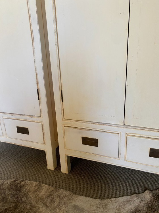 Image 1 of 2 piezas de armarios chinos elegantes "antiguos".