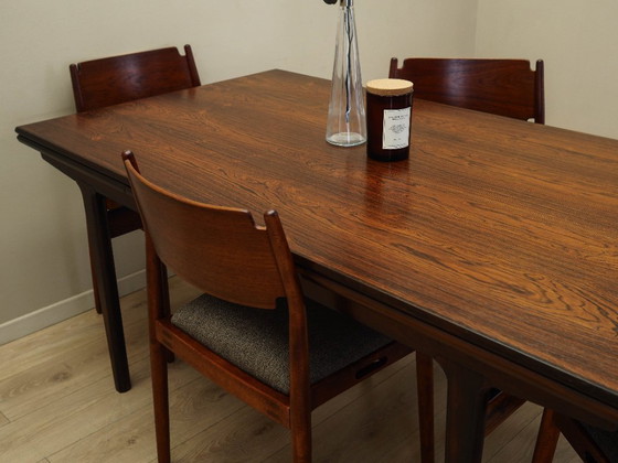 Image 1 of Tavolo in palissandro, design danese, anni '60, designer: Henning Kjaernulf, produzione: Vejle Stole & Møbelfabrik