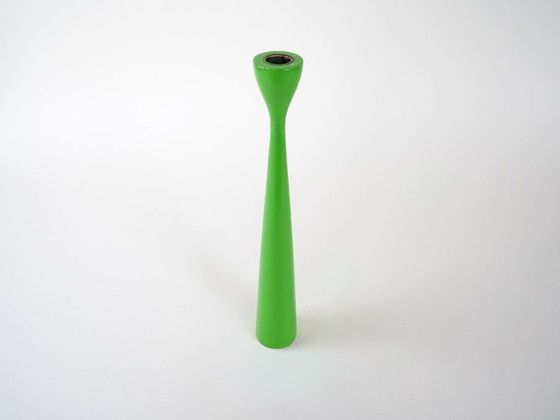 Image 1 of Candelabro verde, diseño danés, década de 1970, fabricado en Dinamarca.