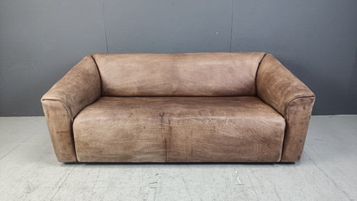 Gorgeous Brown Leather DS47 Sofa from De Sede