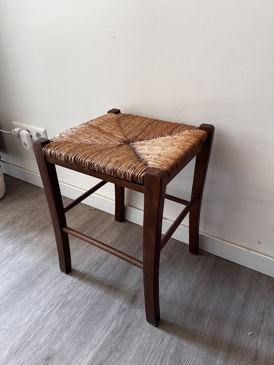 Image 1 of Krukje met Rieten Zitting
