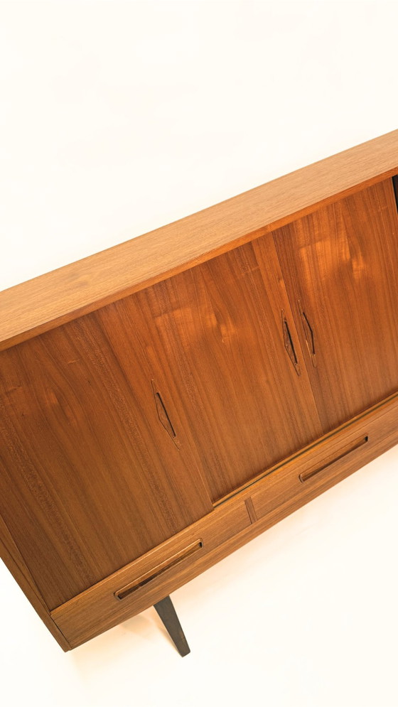 Image 1 of Restored vintage mid-century Danish highboard