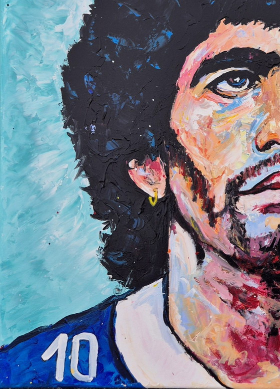 Image 1 of Jovan Srijemac (1962) - Maradona