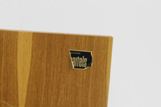 Vintage Brutalist Sideboard 1970s Gerhard Bartels – Wood (photo 9 of 10)