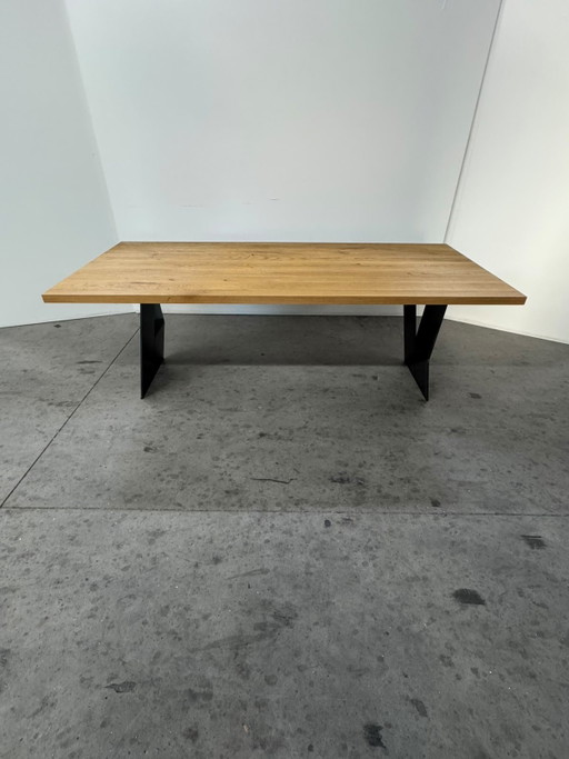 Nieuwe Bert Plantagie Eiken Eettafel Rechthoekig 220x100x77cm – Wood (photo 2 of 5)