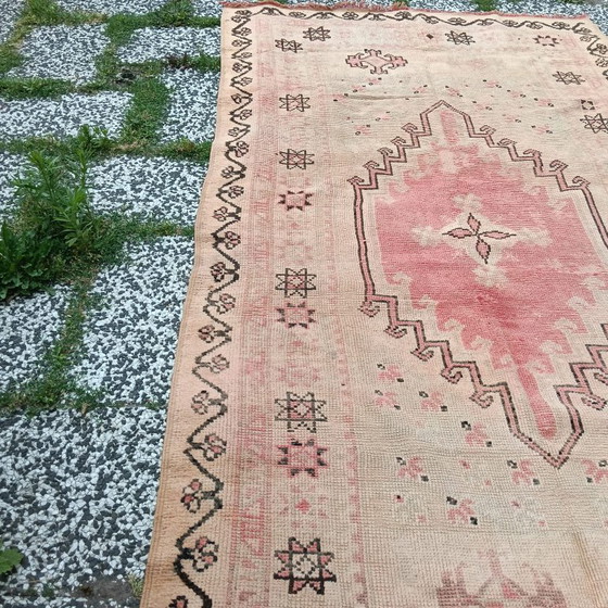 Image 1 of Hand geknoopt Berber kleed wol 309x157cm