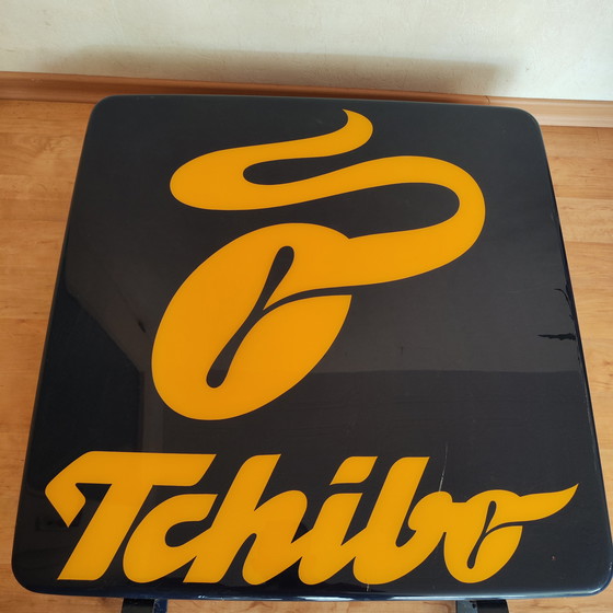 Image 1 of Tchibo coffee bean / neon sign