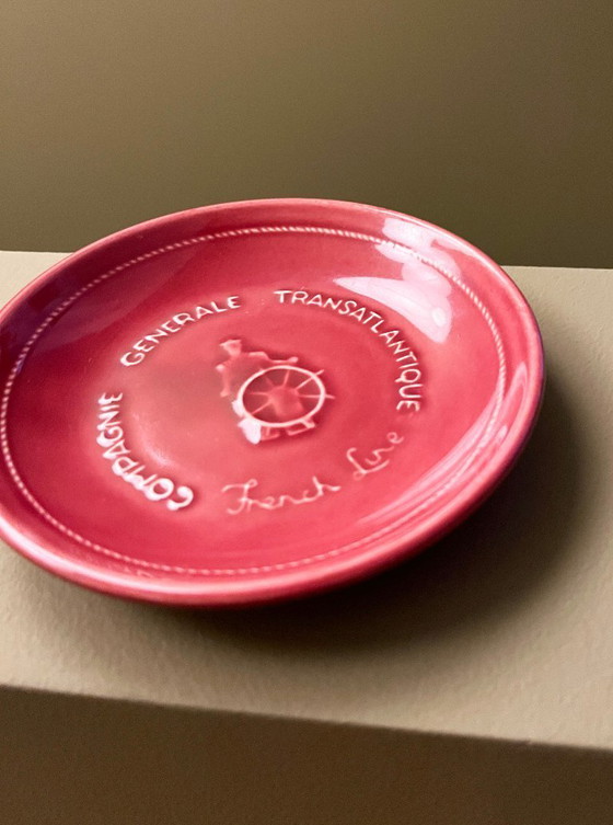 Image 1 of Compagnie Générale Transatlantique “French Line” schaaltje