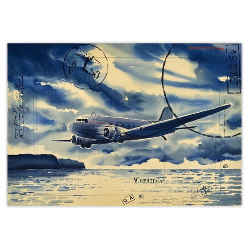Jaak DE KONINCK (JACK LEAROY) Starbrook Airlines - in arrivo sulla sabbia bianca