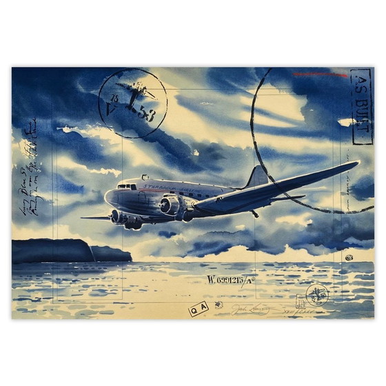 Image 1 of Jaak DE KONINCK (JACK LEAROY) Starbrook Airlines - in arrivo sulla sabbia bianca