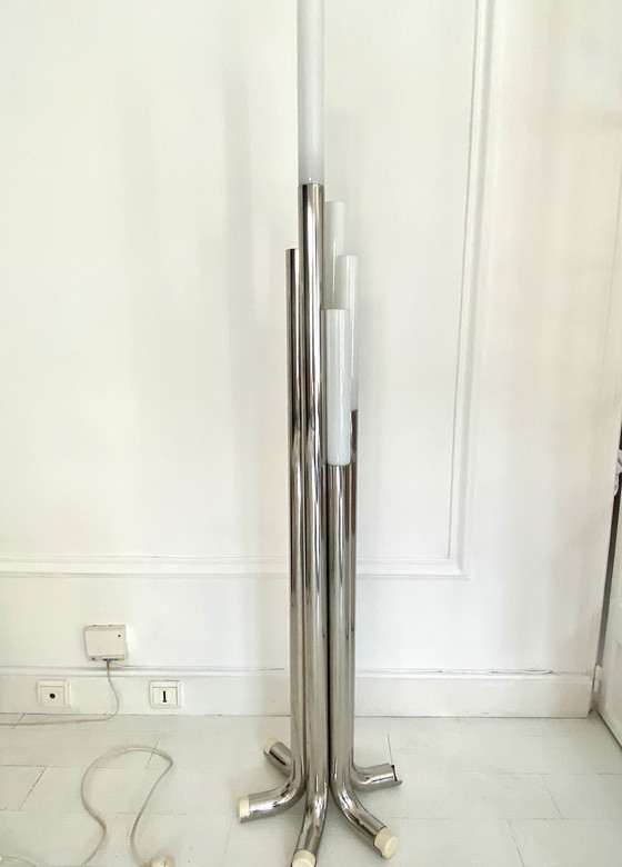 Image 1 of Lampadaire Luci tubulaire en métal P448 