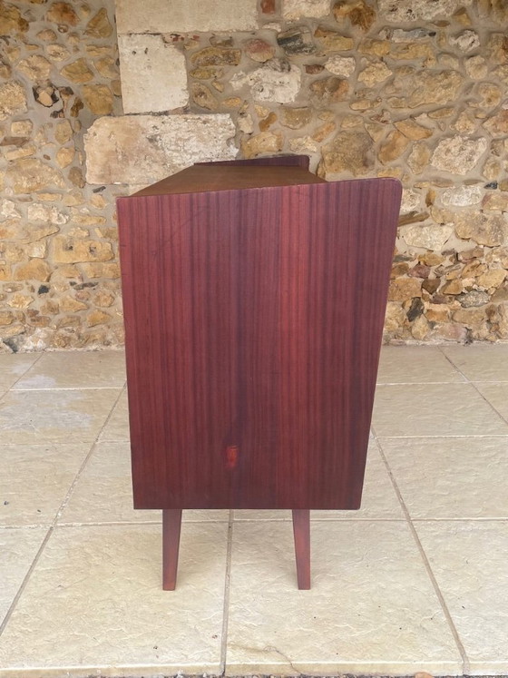 Image 1 of Mid-Century, Ash and Mahogany Sideboard 1950s