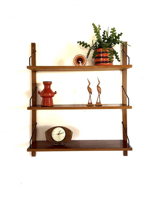 Vintage teak wall system, Poul Cadovius ‘60