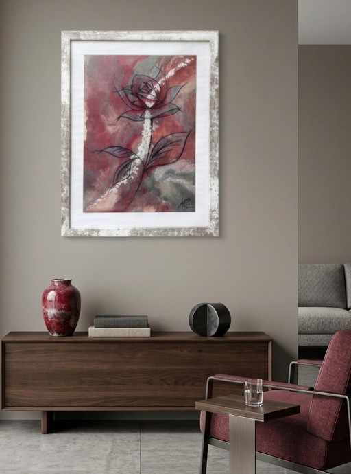 Modern and Contemporary Living Room Furniture, Minimal Style. Elegant Modern Painting