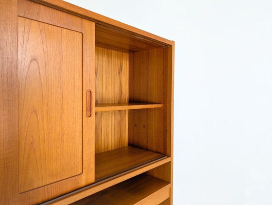 Image 1 of Original Poul Hundevad Midcentury Cabinet Bookcase Teak 1960s