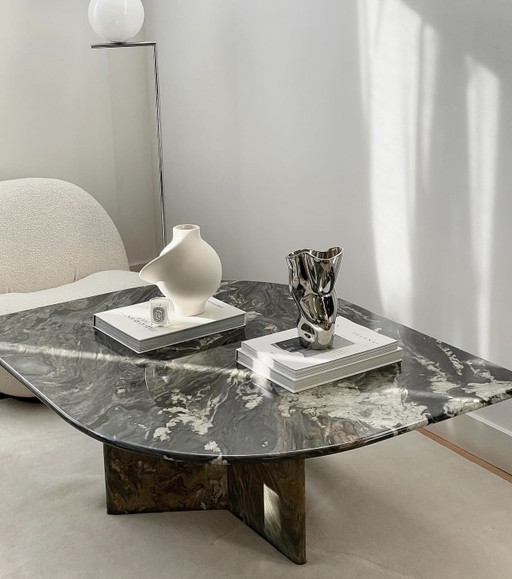 Table Basse Rare en Marbre – salontafels, Marble
