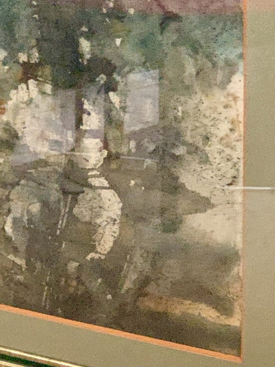 Guitare : Aquarelle Originale -Slava Saveliev (1944-2013) - Provenance Atelier 1993 – Photographies, Paper (photo 19 of 26)