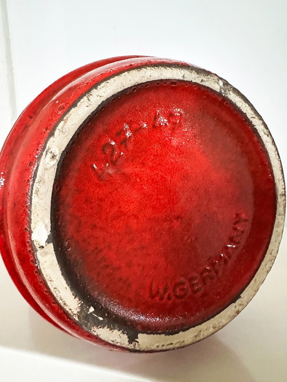 Image 1 of Jarrón de cerámica muy grande de Alemania Occidental. Alemania, años 70