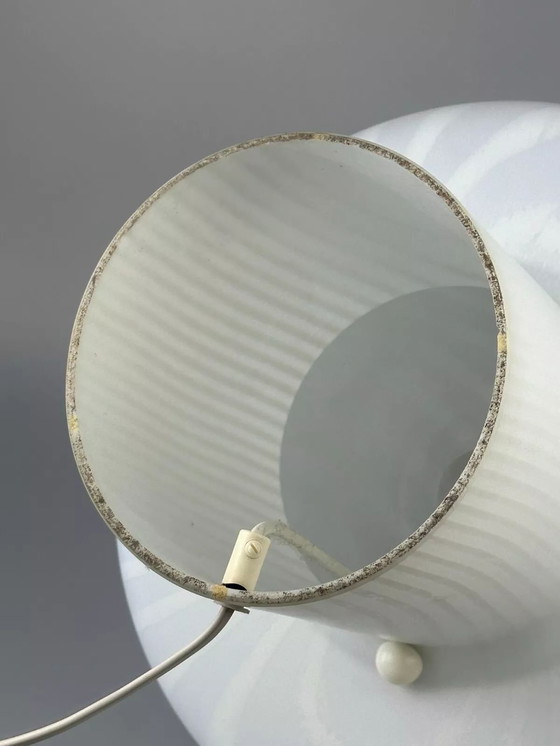 Image 1 of XL 60's 70's Peill & Putzler Germany Lampe de table Mushroom verre Space Age