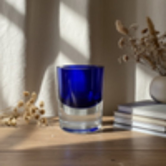 Image 1 of Pols Potten Blue Vase - Original sticker