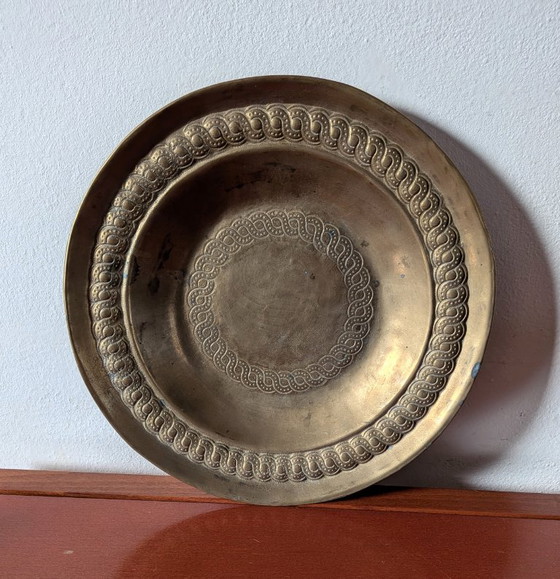 Set aus zwei Messing Schalen, Atelier Collini Austria, Metall, Gold, Vintage (Foto 4 von 11)