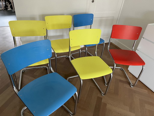 6x Thonet S 43 Stuhl
